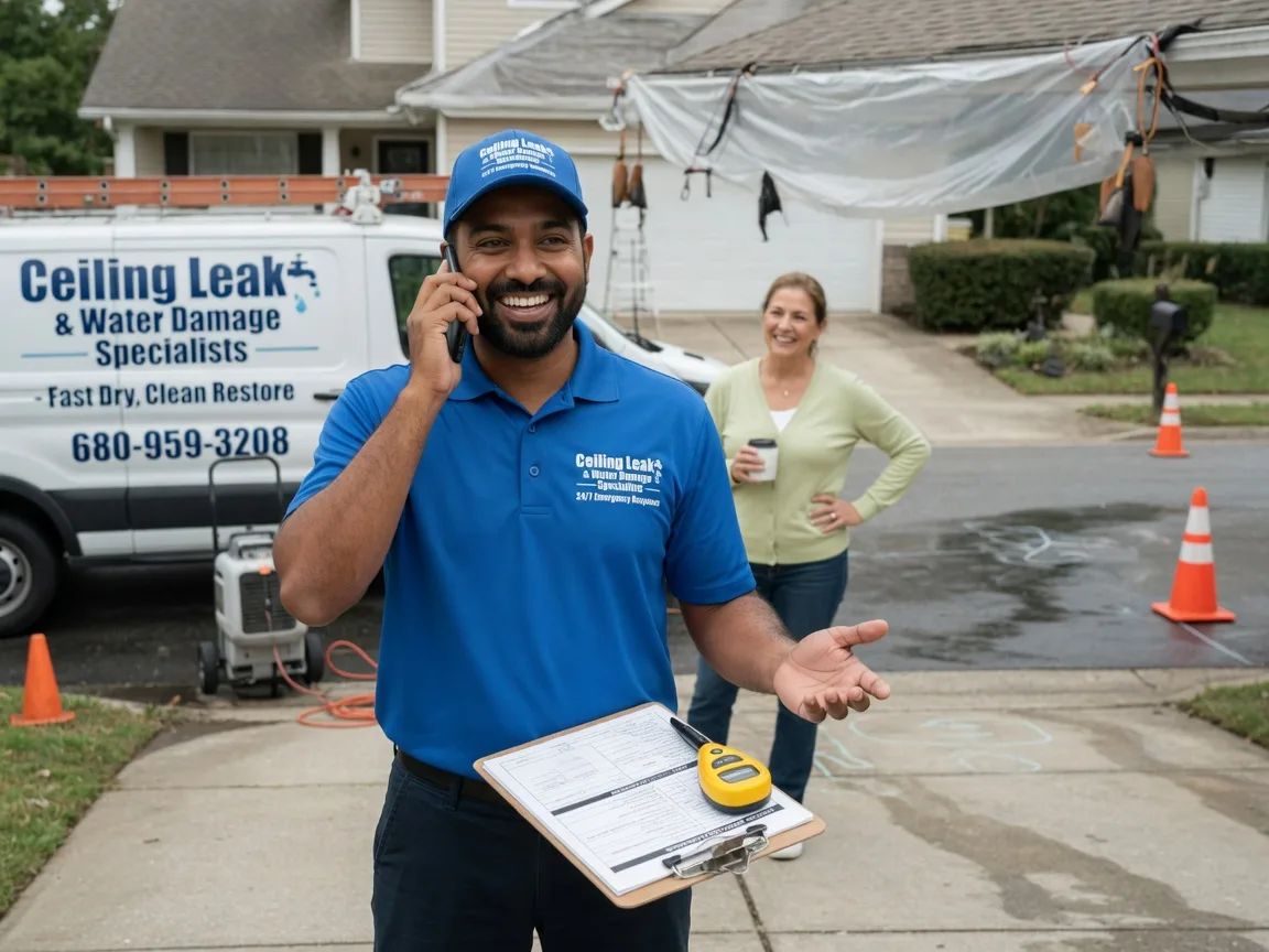 Ceiling Leak Cleanup North Falmouth, MA FAQs